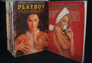 Revistas Playboy 1970 Completo - 12 edições
