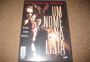 DVD "Um Nome na Lista" com Christopher Walken