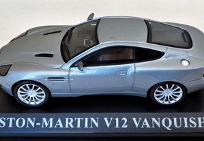 * Miniatura 1:43 Colecção Dream Cars Aston Martin V12 Vanquish (2001) 