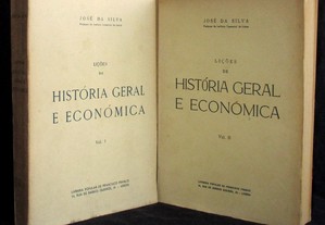 Livros Lições de História Geral e Económica José da Silva