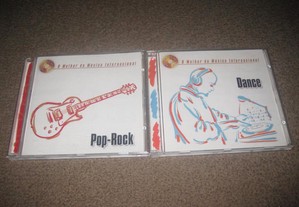 2 CDs das Coletâneas "O Melhor da Música Internacional" Portes Grátis!