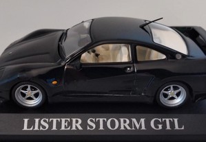 * Miniatura 1:43 Colecção Dream Cars Lister Storm GTL (1993)