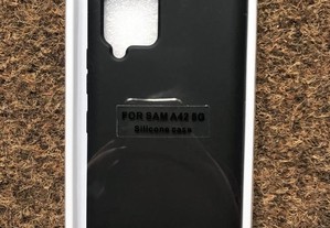 Capa de silicone soft touch Samsung Galaxy A42 5G
