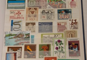 Selos Alemanha - vários anos - 250 selos