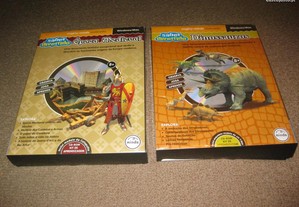 2 Packs"Saber Divertido"Época Medieval/Dinossauros