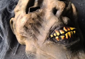 Máscara Morto Vivo c/ Cabelo, em Silicone