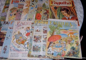Fagulha de 1959 a 1965 lote revistas bd antiga