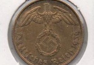 Alemanha (3º Reich) - 5 Reichspfennig 1939 B
