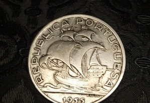 10$00 de prata de 1955