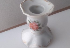 Castiçal em porcelana Artibus, floral