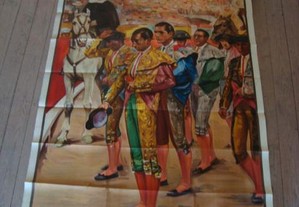 Cartaz promocional da arte de tourear / Manolete