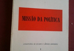 Vasco da Cunha D'Eça-Missão da Política-1969 Assinado