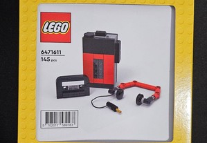 LEGO 6471611 Buildable Cassette Player exclusivo e descontinuado