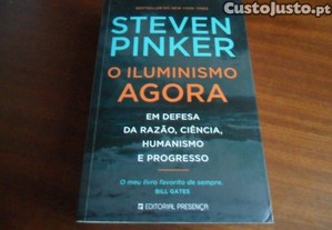 "O ILUMINISMO AGORA" - Em Defesa da Razão, Ciência, Humanismo e Progresso de Steven Pinker - 1ªEdição de 2018
