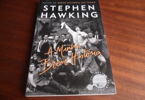 "A Minha Breve História" de Stephen Hawking - 1ª Edição de 2014
