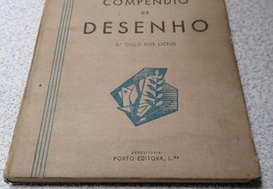 Compêndio de Desenho - 2. Ciclo dos Liceus - M. Helena P. De Abreu / F. Pessegueiro Miranda