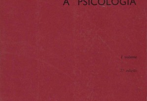 Introdução à Psicologia - I Volume
