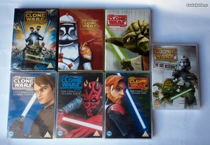 Star Wars: The Clone Wars DVD - Série Completa
