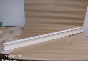 Calha de candeeiro fluorescente com 1.24 cm