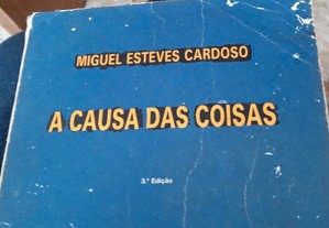 A causa das coisas - Miguel Esteves Cardoso
