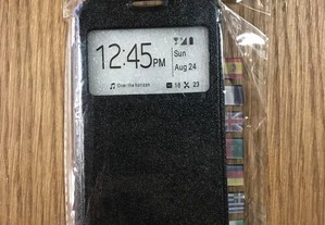 Capa tipo livro magnética dobrável Xiaomi Redmi 7 - Capa Flip Cover