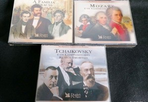 Cds Mozart, Tchaikovsky, Strauss