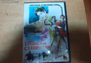 Dvd original as legiões de cleopatra selado raro