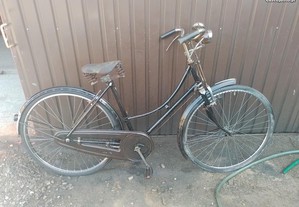 Bicicleta pasteleira SILVER antiga e original