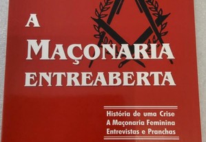 Livro - A Maçonaria Entreaberta de Luís Nandin de Carvalho