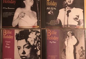 cd: Billie Holiday x 4