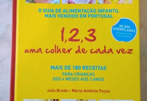 1, 2, 3 uma colher de cada vez / João Breda, Maria Antónia Peças