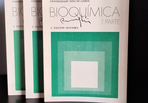 Bioquímica ( I, II e III) de J. Santos Oliveira