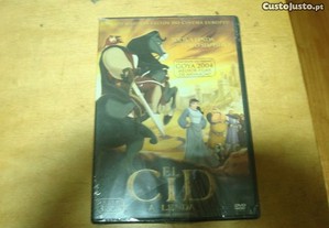 Dvd original el cid a lenda selado