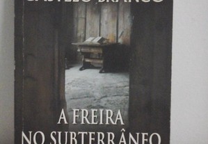 Livro A Freira no Subterrâneo de Camilo Castelo Branco