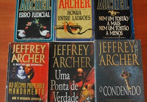 Jeffreey Archer (Vários Livros)