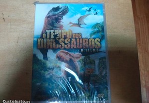 Dvd o tempo dos dinossauros o filme selado