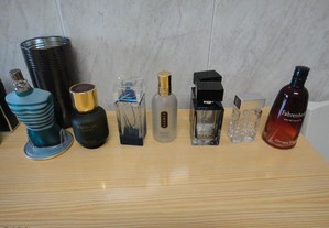 50 Frascos de perfume vazios para coleção