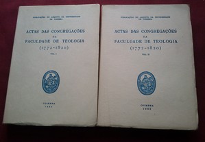 Actas das Congregações da Faculdade de Teologia (1772-1820)