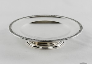 Taça / Fruteiro com pé em prata espanhola 915/1000