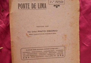 Almanaque de Ponte de Lima. 7º Ano. 1928.
