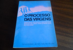 "O Processo das Virgens" de Vários - 1ª Edição de 1975 - Edições AFRODITE