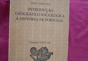 Introdução Geográfico-Sociológica à História de Po