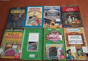 Alforrecas, tubarões e profundezas anita Ganeri e outros livros infantis