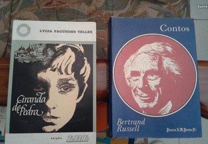 Obras de Lygia Fagundes Telles e Bertrand Russel