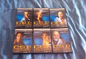DVD's CSI Las Vegas e Miami temporadas completas