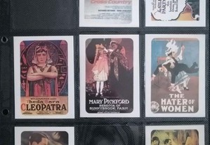 Calendários da História do cinema através do poster edição de 1988  0,50 unid.