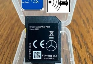 Cartão GPS Mercedes 2022 v19 Europa Garmin