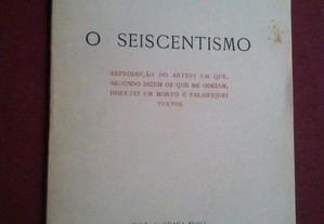 António Sérgio-O Seiscentismo-Seara Nova-1926