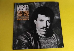 Capa do Single Vinil Lionel Richie-Say You, Say Me