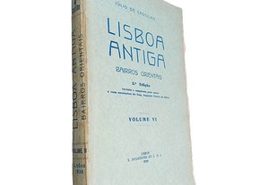 Lisboa antiga (Volume VI - Bairros orientais - 2.ª parte) - Júlio de Castilho